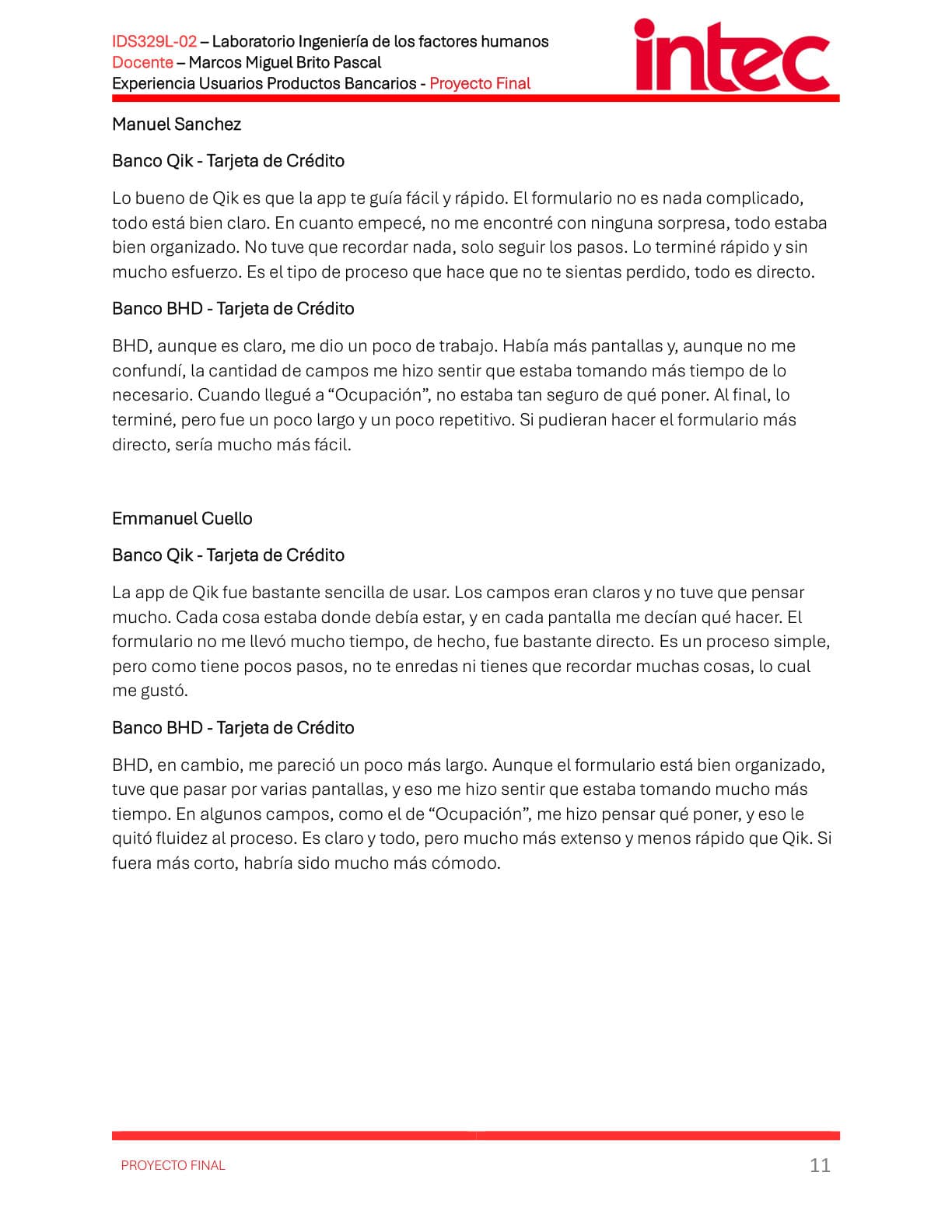 Digital banking UX research report, page 12 of 33