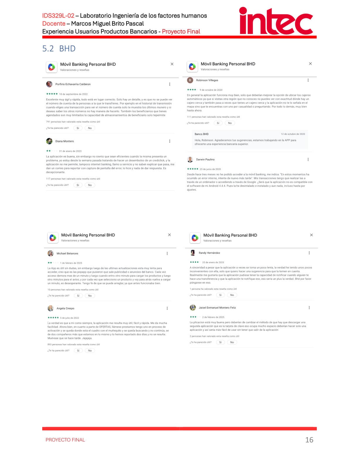 Digital banking UX research report, page 17 of 33
