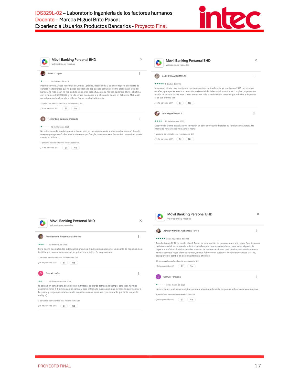 Digital banking UX research report, page 18 of 33