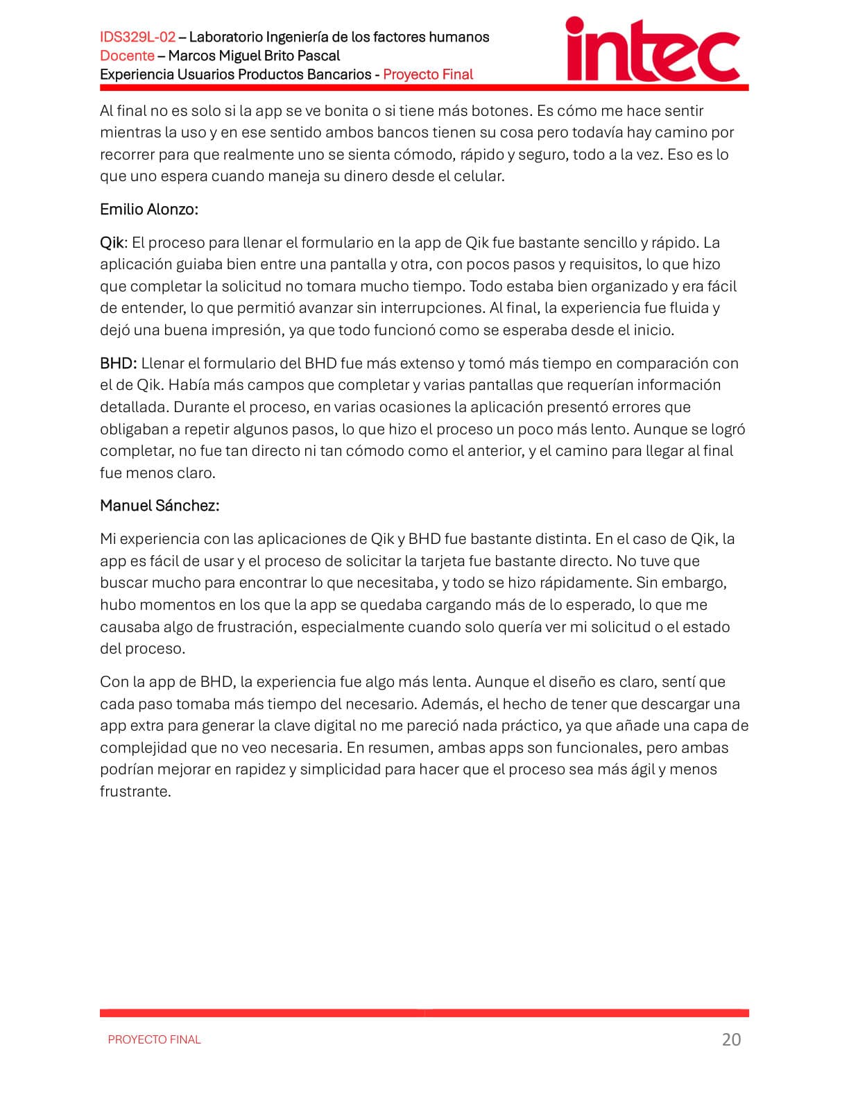 Digital banking UX research report, page 21 of 33