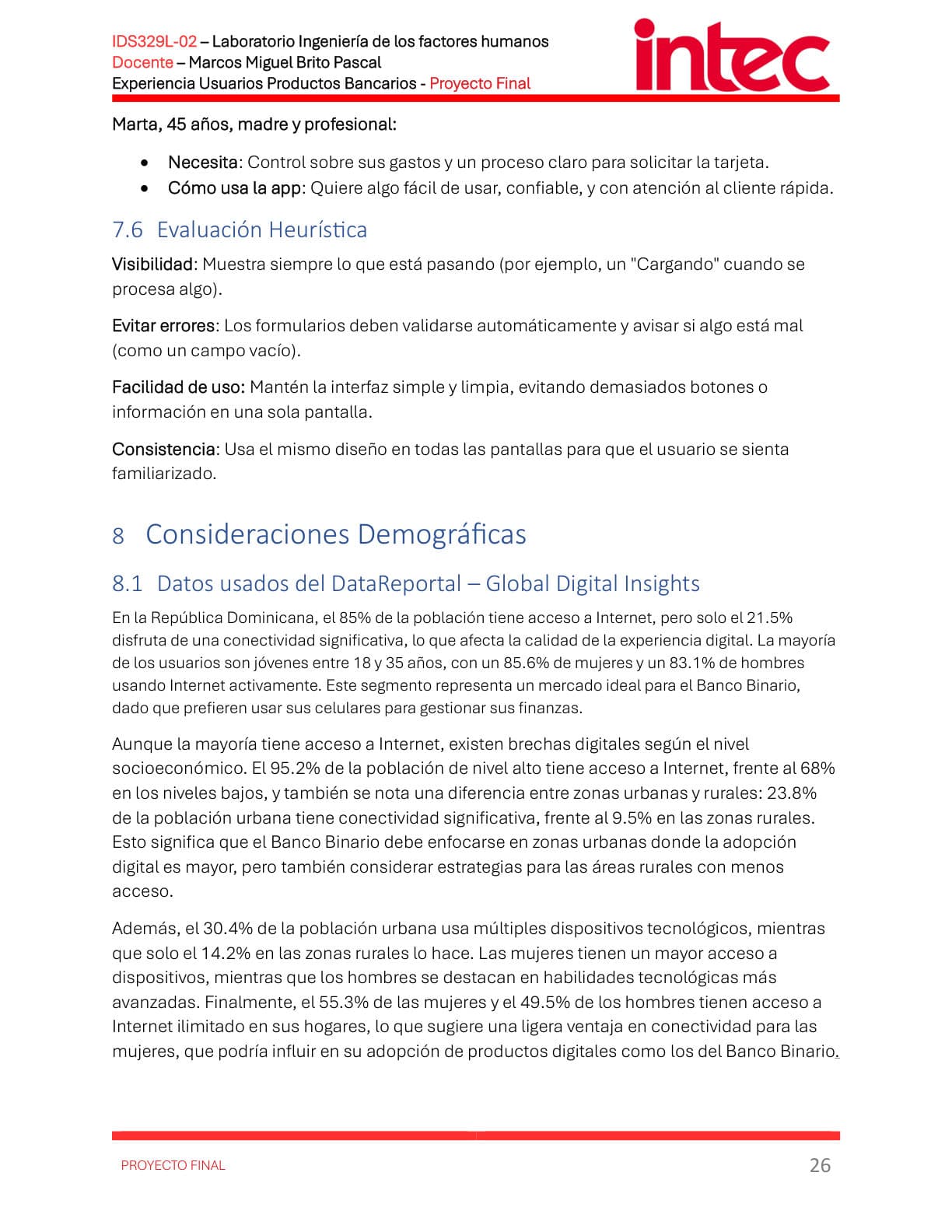 Digital banking UX research report, page 27 of 33