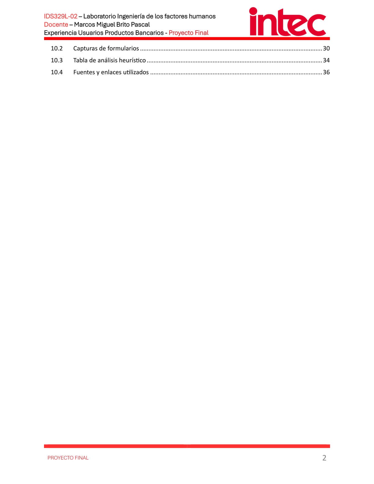 Digital banking UX research report, page 3 of 33