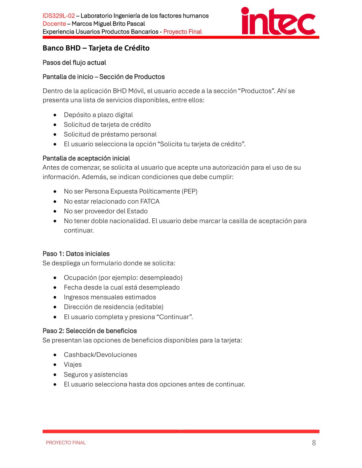 Digital banking UX research report, page 9 of 33